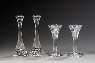 Pair of Waterford Crystal Candlesticks.