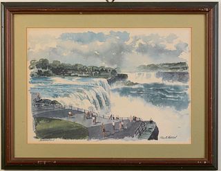 Paul N. Norton (1909-1984). Niagara Falls.