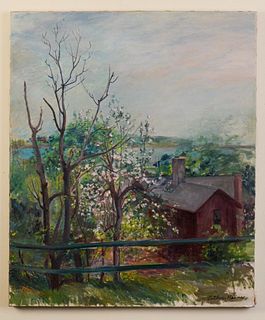 Esther Heins (1908-2007). Spring Blossoms.