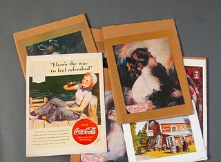 Group of Coca-Cola Posters.