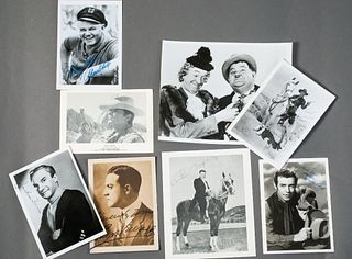 Group of Actor Photographs.