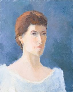 Elsie Streever Batzell. Lady With Gold Earring.