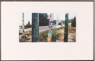 Natasha Mayers. Collage, Whitefield, Maine.