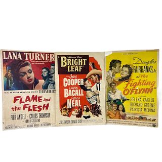 Three Vintage Movie Posters