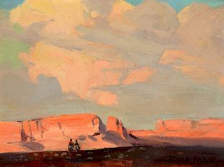 Edgar Payne (1882-1947), Into the Sunset