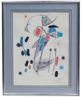 Joan Miro (1893 - 1983) "Garden of Miro"