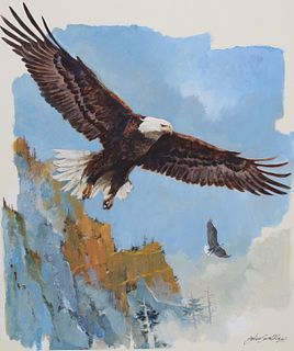 John Swatsley (B. 1937) "Bald Eagle"