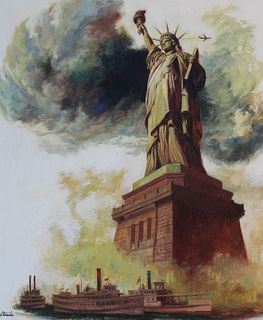Shannon Stirnweis (B. 1931) "Statue of Liberty"