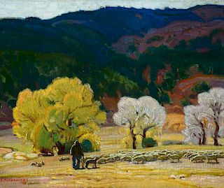 E. Martin Hennings (1886-1956), Taos Canyon