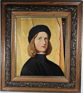 Old Master Style, Portrait of Lorenzo Lotto