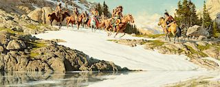 Frank McCarthy (1924-2002), The Lost Trail (1989)