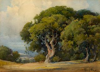 Percy Gray (1869-1952), California Oak Grove