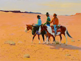 Gerard Curtis Delano (1890-1972), Three Riders