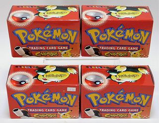 4PC 1999 WOTC Pokemon NOS TCG Trading Card Box