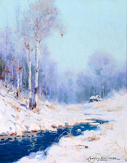 Sydney Laurence (1865-1940), Alaskan Winter