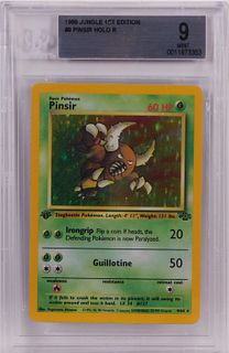 1999 Pokemon Jungle 1st Ed. Pinsir BGS 9 TCG Card