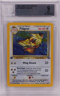 1999 Pokemon Jungle 1st Ed. Pidgeot BGS 9 TCG Card