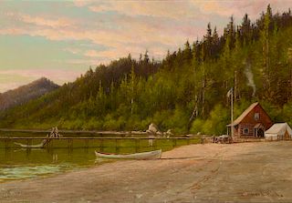 Edward Hill (1843-1923), Echo Lake