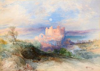 Thomas Moran (1837-1926), Conway Castle (1889)