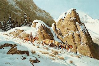 Frank McCarthy (1924-2002), In the Pass (1973)