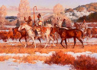 Roy Andersen (b. 1930), The Cheyenne Pony