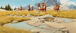 Frank McCarthy (1924-2002), From the Meadows of the Beartooth (1991)