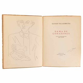 Villaurrutia, Xavier. Dama de Corazones. México: Ediciones Ulises, 1928. First edition limited to 500 copies.