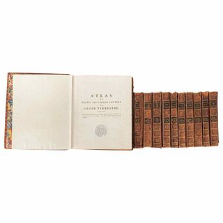 Raynal, Guillaume Thomas. Histoire Philosophique et Politique des Établissemens et du Commerce des Européens... Genéve, 1781. Pieces: 11.