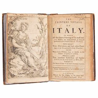 Barri, Giacomo. The Painters Voyage of Italy. London, 1679. Seven engravings.