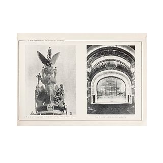 The Palace of Bellas Artes. Historical Album 1904 - 1934. México: Cía. Editorial Moderna, 1934. First edition.
