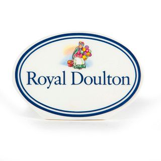 ROYAL DOULTON TABLE TOP DISPLAY SIGNS, BALLOON LADY