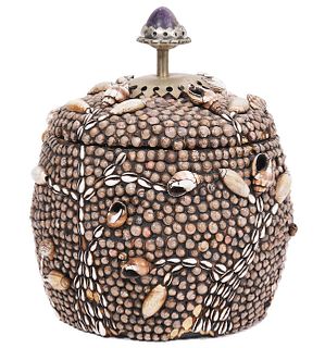 Anthony Redmile Style Shell Encrusted Ice Bucket