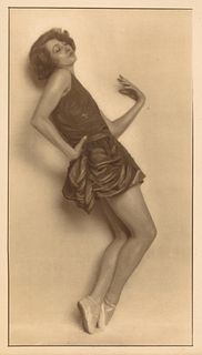 TRUDE FLEISCHMANN (1895–1990) The dancer Claire Bauroff, Vienna 1925