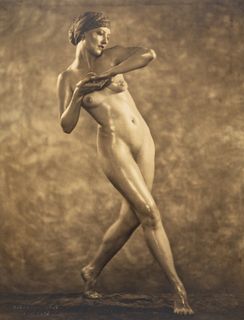NICKOLAS MURAY (1892–1965) Nude study of Martha Laber, 1925