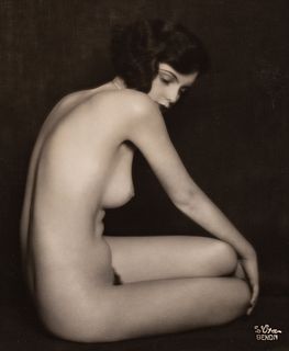 ARTHUR BENDA (1885–1969) Nude study (Miss Eskenasy), Vienna 1928