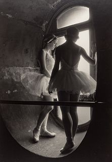 ALFRED EISENSTAEDT (1898–1995) Two dancers of the Opéra de Paris Ballet School at intermission, 1930