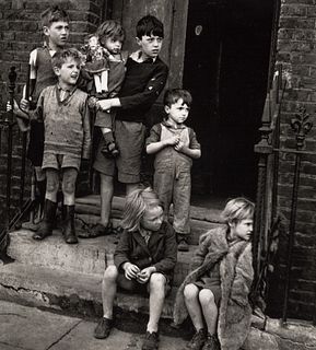 EDITH TUDOR-HART (1908–1973) Street Kids, Dublin 1932