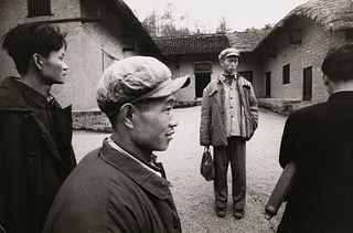 MARC RIBOUD (1923-2016) Peasants visiting the birth house of Mao, Shaoshan 1965