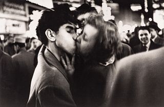 DAN WEINER (1919–1959) New Year's Eve, Times Square, New York 1951