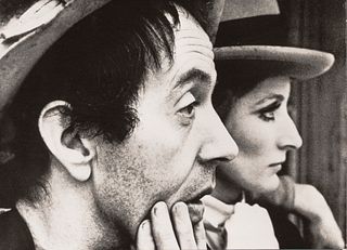 ANDY WARHOL (1928–1987) Viva and Louis Waldon on the set of ‘Lonesome Cowboys’, New York City 1967/68