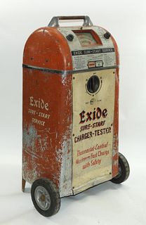 Vintage Exide Service Station Battery Charger