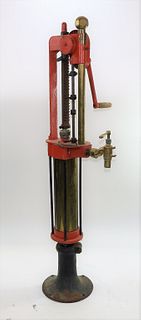 Vintage Bowser Number 114 Oil Storage Pump