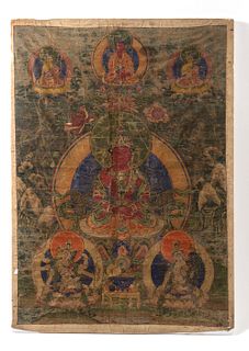 Tibetan Thangka, 17-18th Century