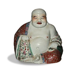 Chinese Porcelain Budai, 19th Century