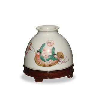 Chinese Wucai Water Coupe, 19th Century