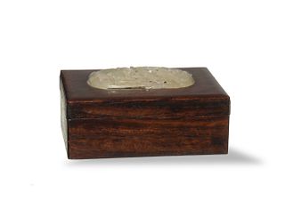 Chinese Wood Box with Ming Dynasty Jade