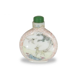 Chinese Snuff Bottle, Gu Yue Xuan Mark, 19th Century