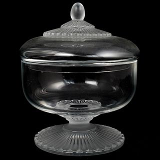 Lalique Crystal "Elvire" BonbonniÃ¨re