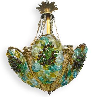 Vintage Murano Glass Chandelier