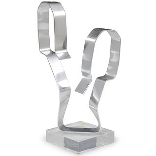 Dan Murphy Aluminum Ribbon Sculpture